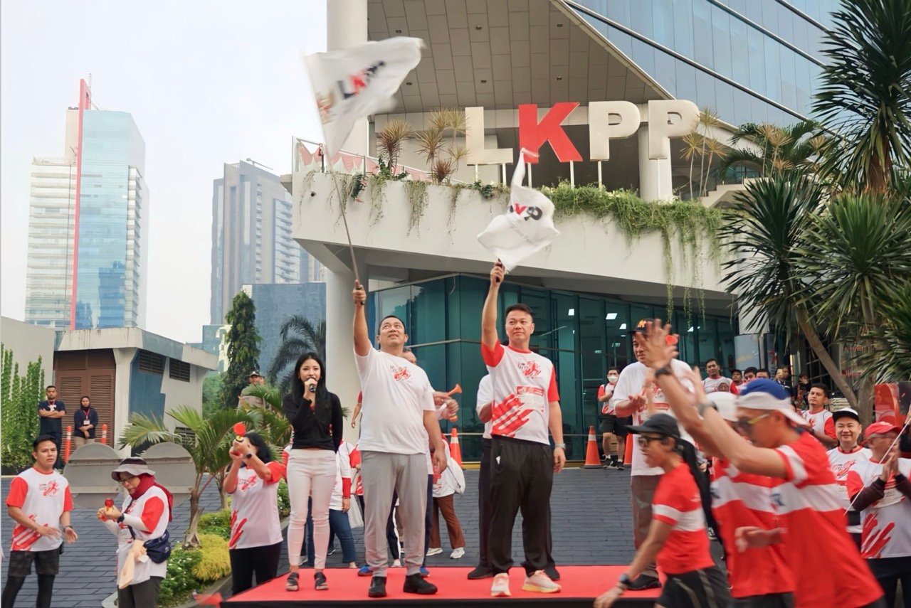 LKPP Run 2023 — event olahraga komunitas pemerintah oleh Keren Event